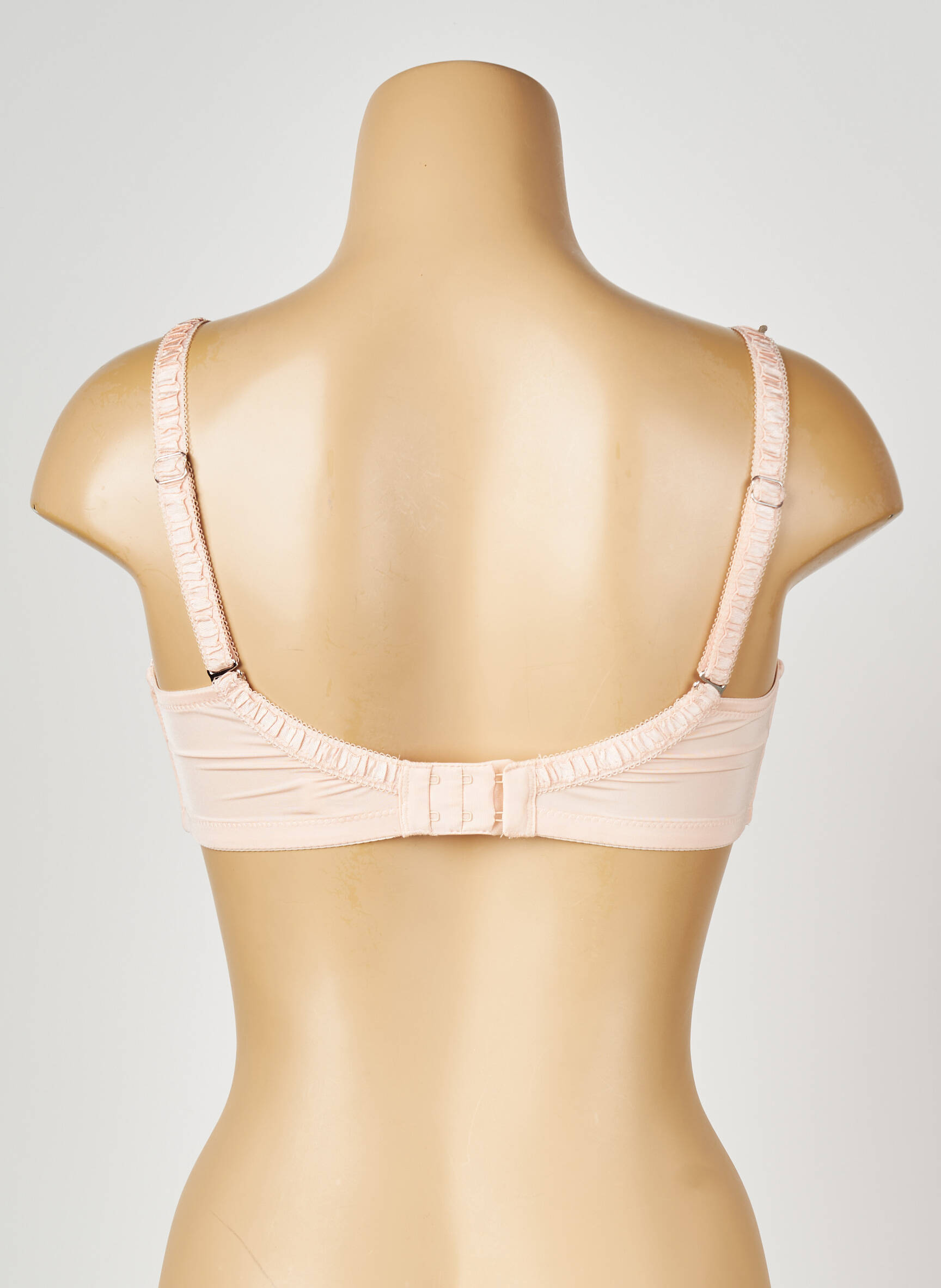 Sutien efect material satinat top sutien modelat roz VALEGE femeie