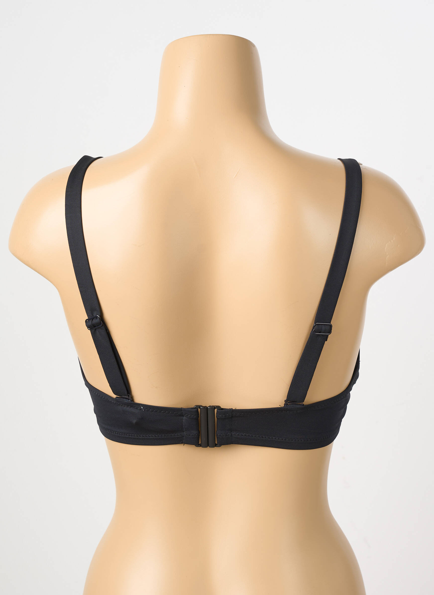 Sutien de costum de baie elasticitate top triunghiuri negru PRINCESSE TAM-TAM femeie