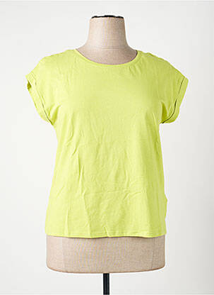 Tricou croială cambrată mâneci scurte verde LA FIANCÉE femeie