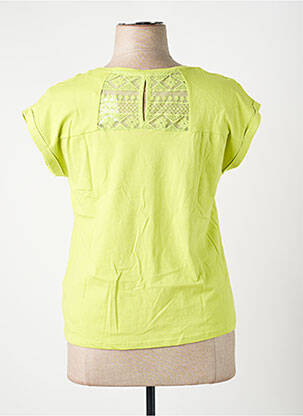 Tricou croială cambrată mâneci scurte verde LA FIANCÉE femeie