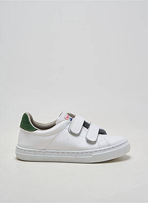 Adidași material neted vârf rotund alb CIENTA fată