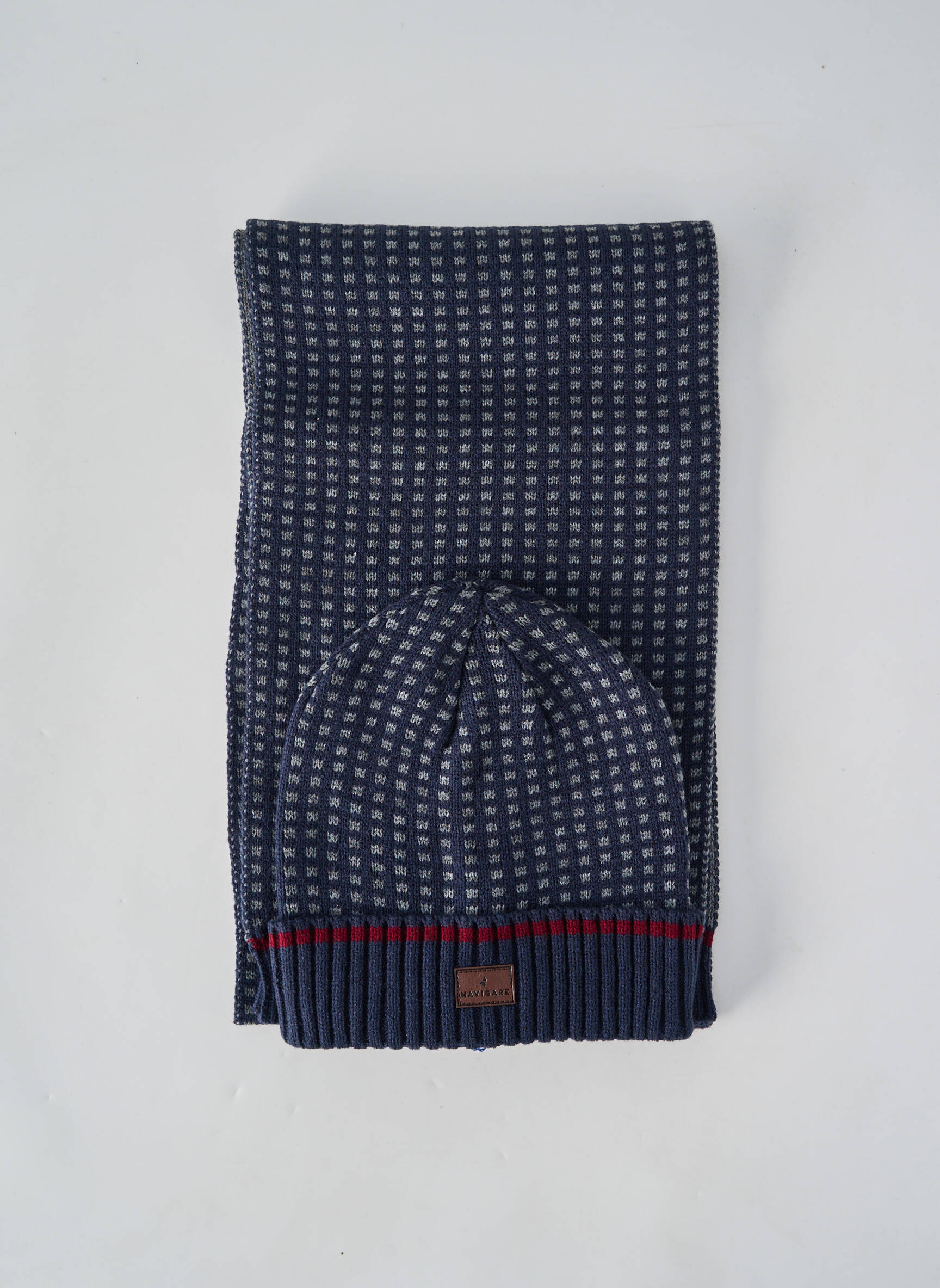 Căciulă broderie albastru NAVIGARE bărbat