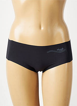 Shorty efect material satinat negru SLOGGI femeie