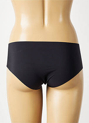 Shorty efect material satinat negru SLOGGI femeie