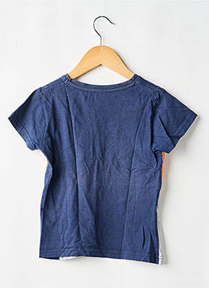 Tricou elasticitate mâneci scurte albastru GEMO băiat
