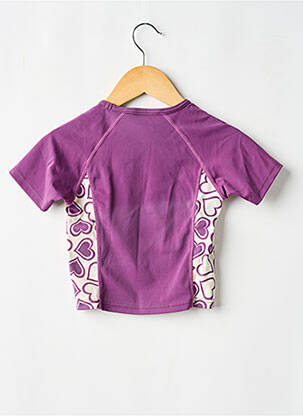 Top de baie elasticitate violet ETIREL fată