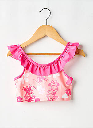 Sutien de costum de baie elasticitate roz DISNEY fată