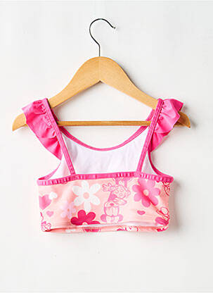 Sutien de costum de baie elasticitate roz DISNEY fată