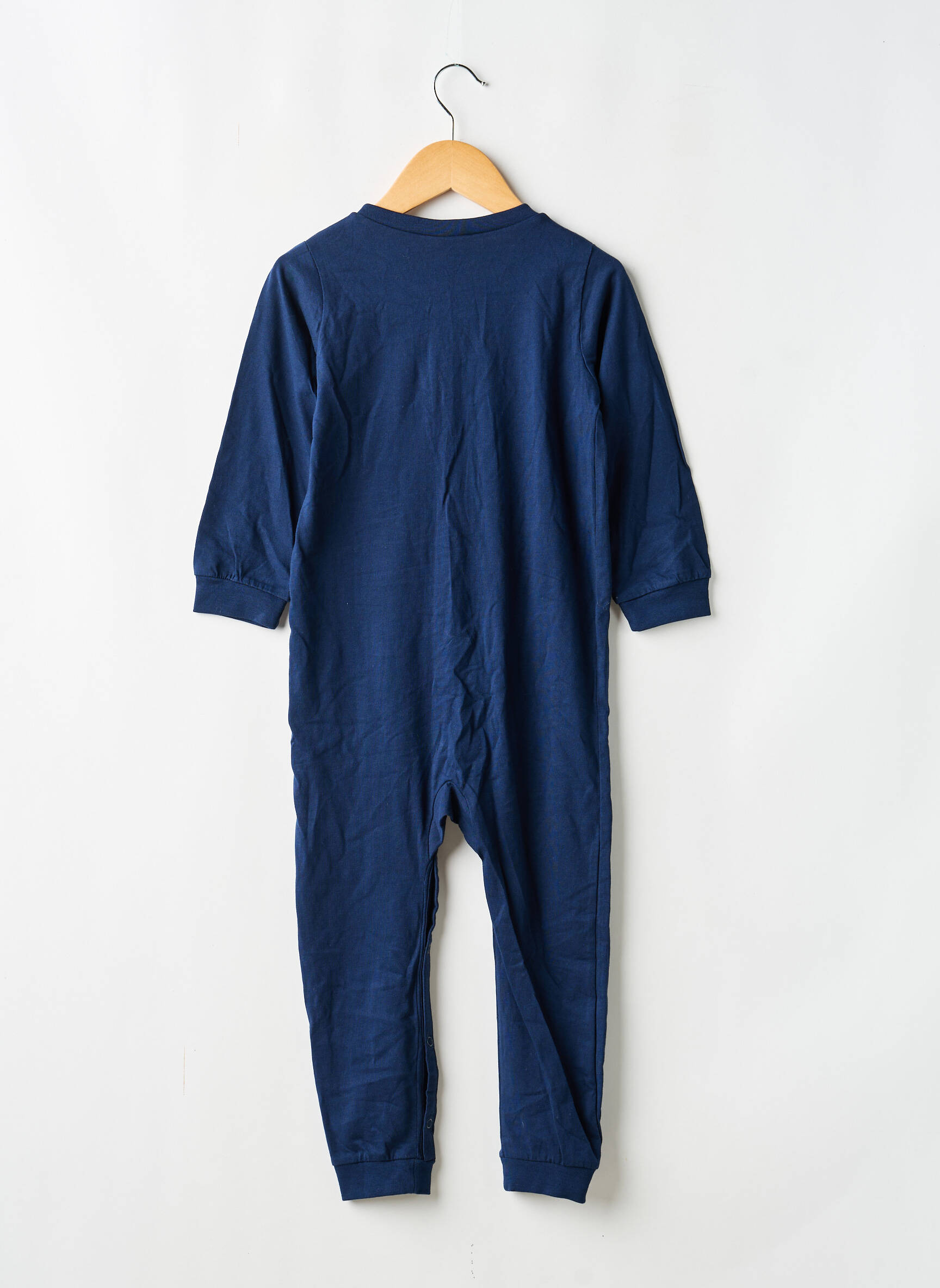 Salopetă-pantalon croială cambrată mâneci lungi albastru H&M copil