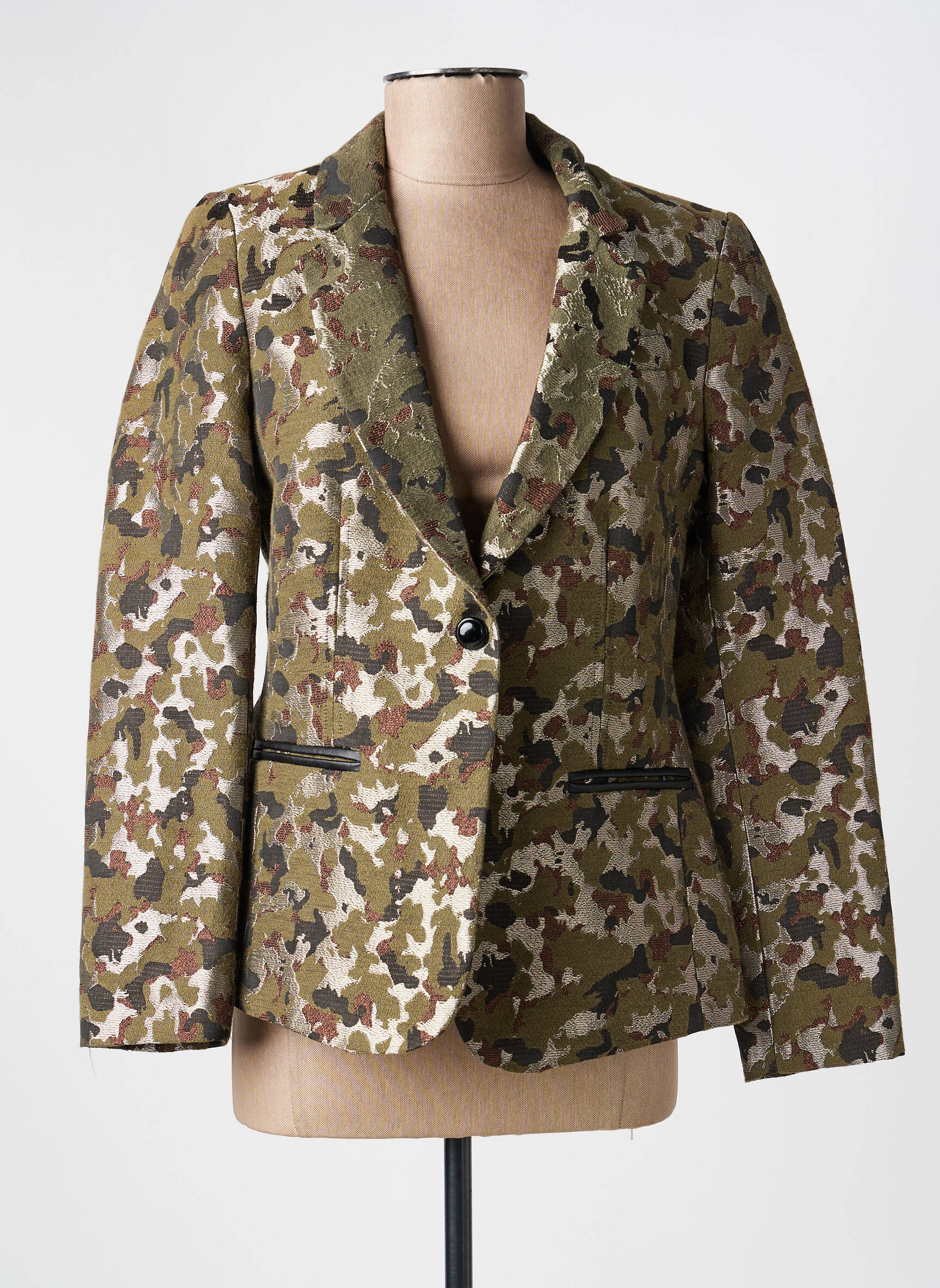Sacou buzunare verde VOODOO femeie