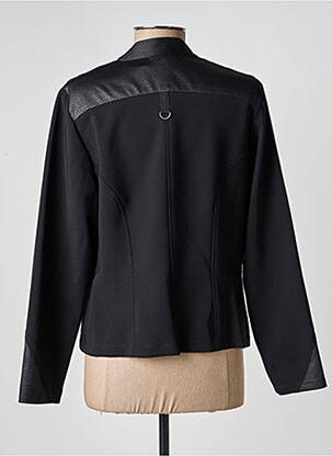 Jachete casual guler rotund negru MERI & ESCA femeie