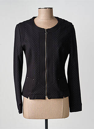Jachete casual guler rotund negru VOODOO femeie
