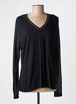 Tricou mâneci lungi mâneci lungi negru VOODOO femeie