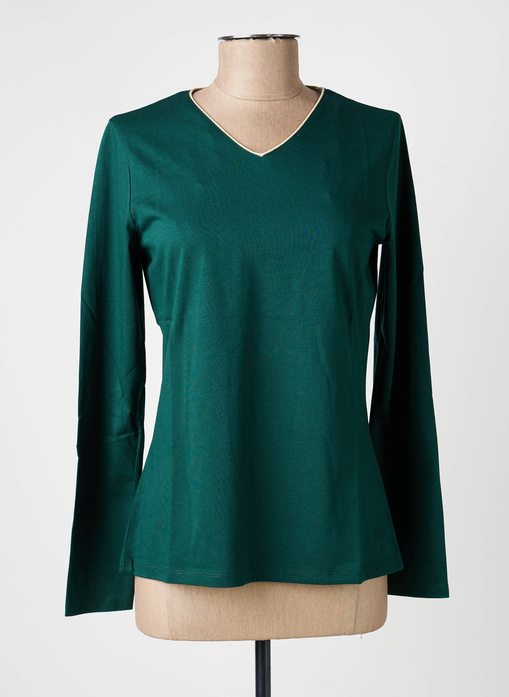 Top mâneci lungi mâneci lungi verde JULIE GUERLANDE femeie