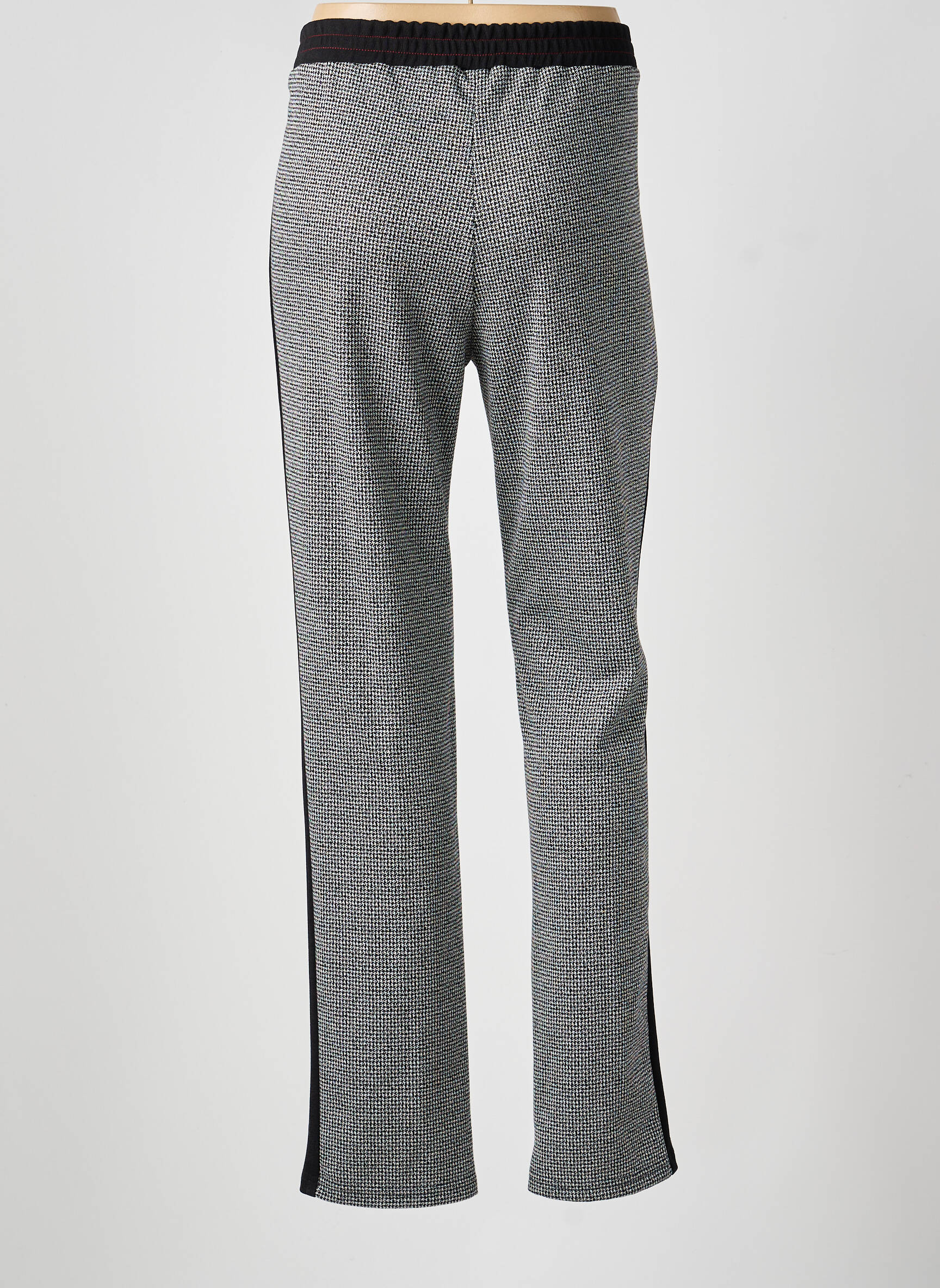 Pantalon slim talie elastică mărime normală negru GUY DUBOUIS femeie