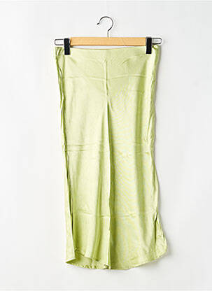 Fustă midi mărime normală verde H&M femeie