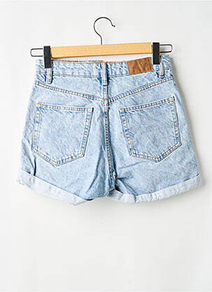Șort țesătură denim mărime normală albastru ZARA femeie