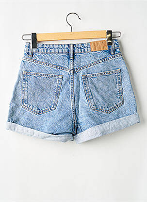 Șort țesătură denim mărime normală albastru ZARA femeie