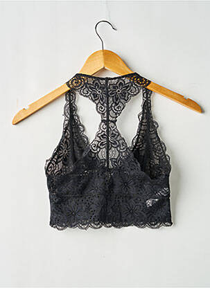 Sutien fără armatură sutiene negru KIMCHI BLUE femeie