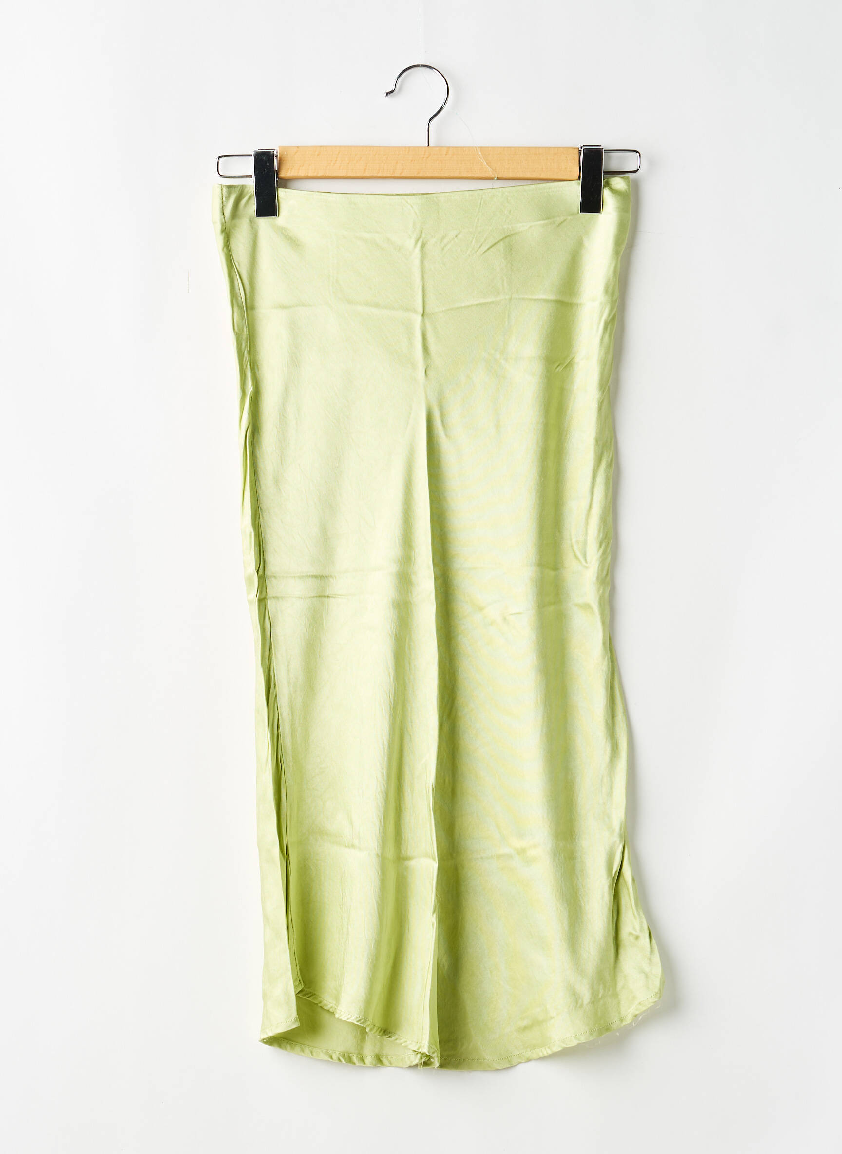 Fustă midi mărime normală verde H&M femeie