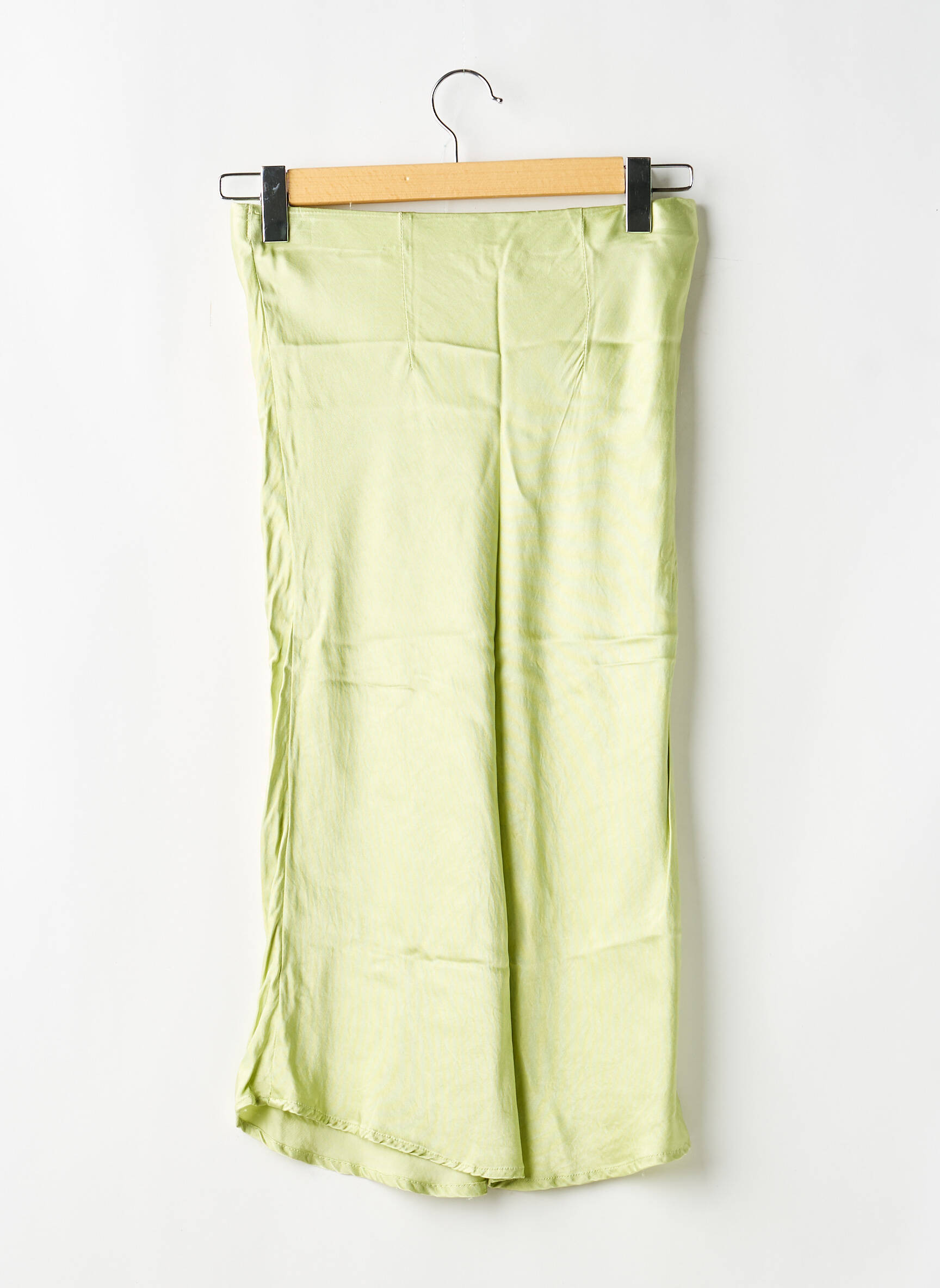Fustă midi mărime normală verde H&M femeie