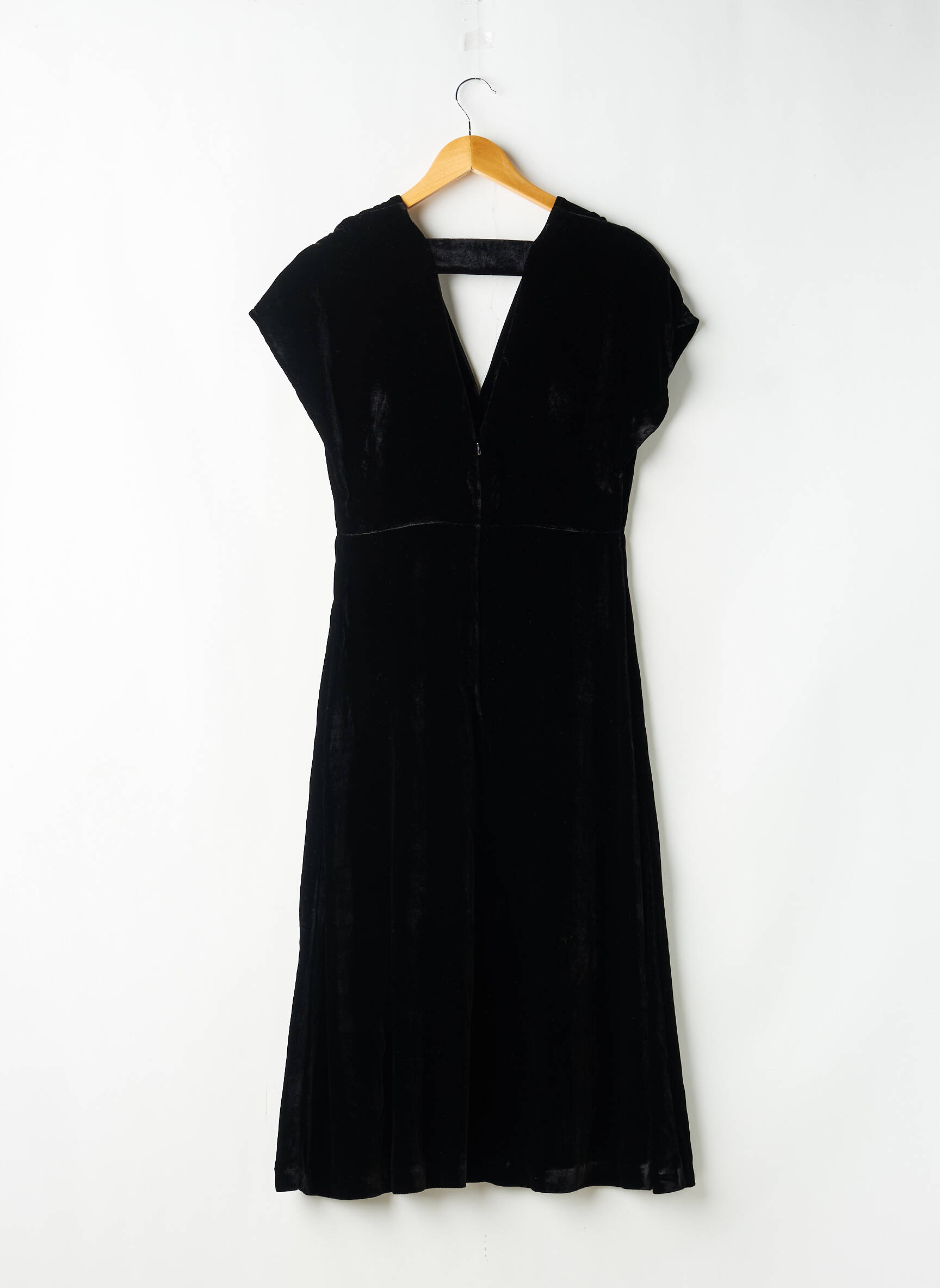 Rochie midi mâneci scurte mâneci scurte negru COMPTOIR DES COTONNIERS femeie