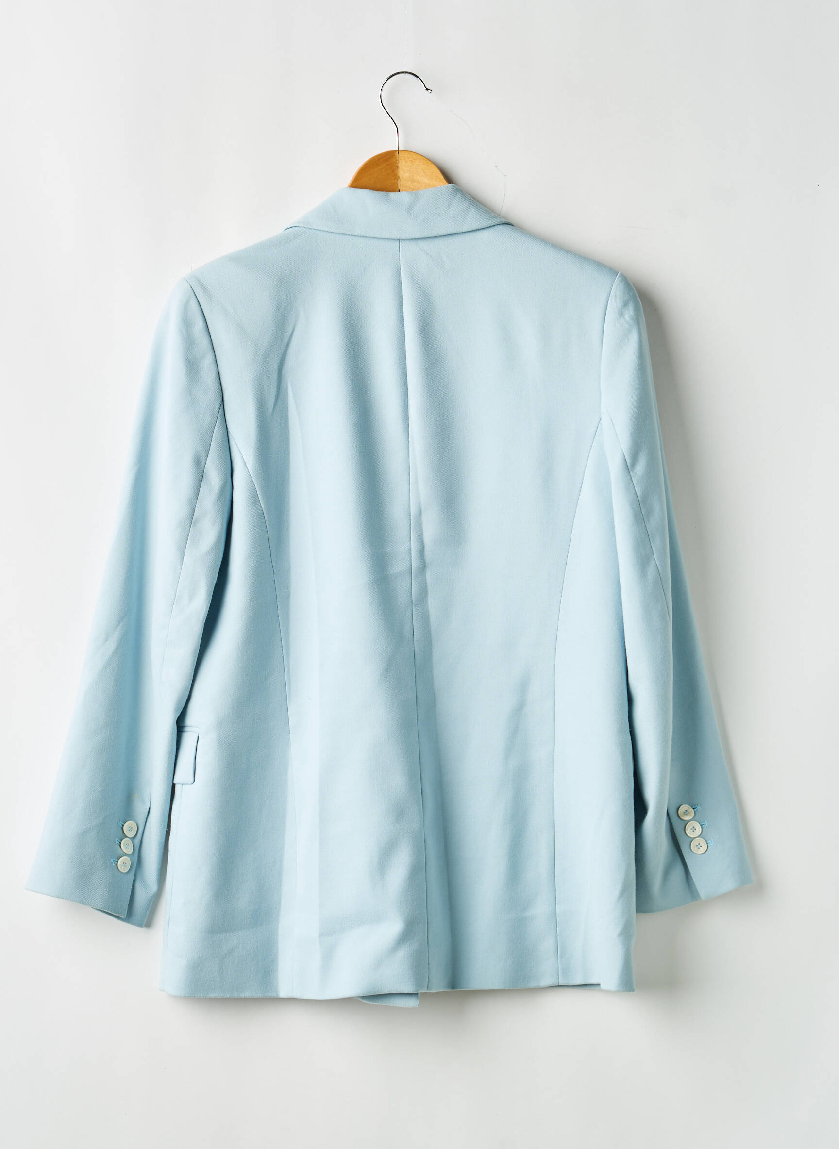 Sacou buzunare albastru ZARA femeie