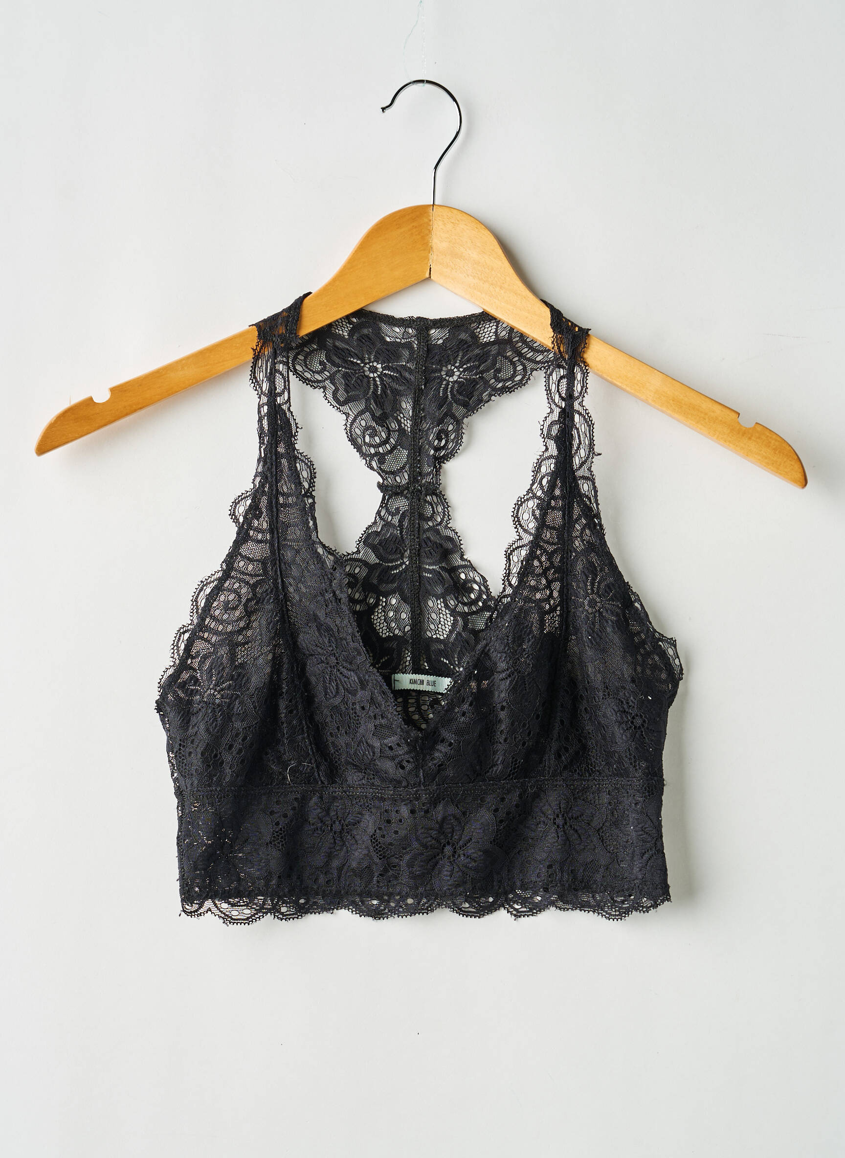 Sutien fără armatură sutiene negru KIMCHI BLUE femeie