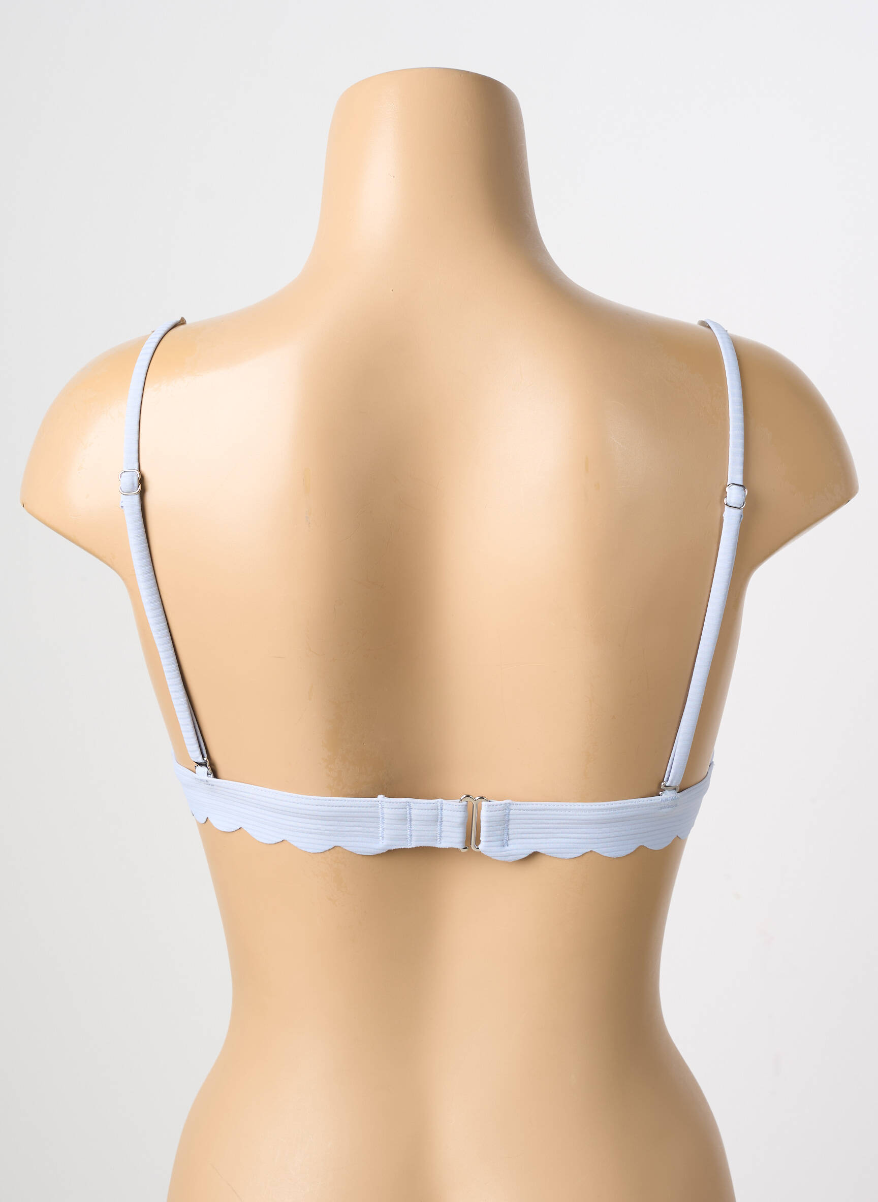 Sutien de costum de baie elasticitate top triunghiuri albastru H&M femeie