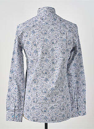 Cămașă cu mâneci lungi imprimeu fantezie alb ASHTON bărbat