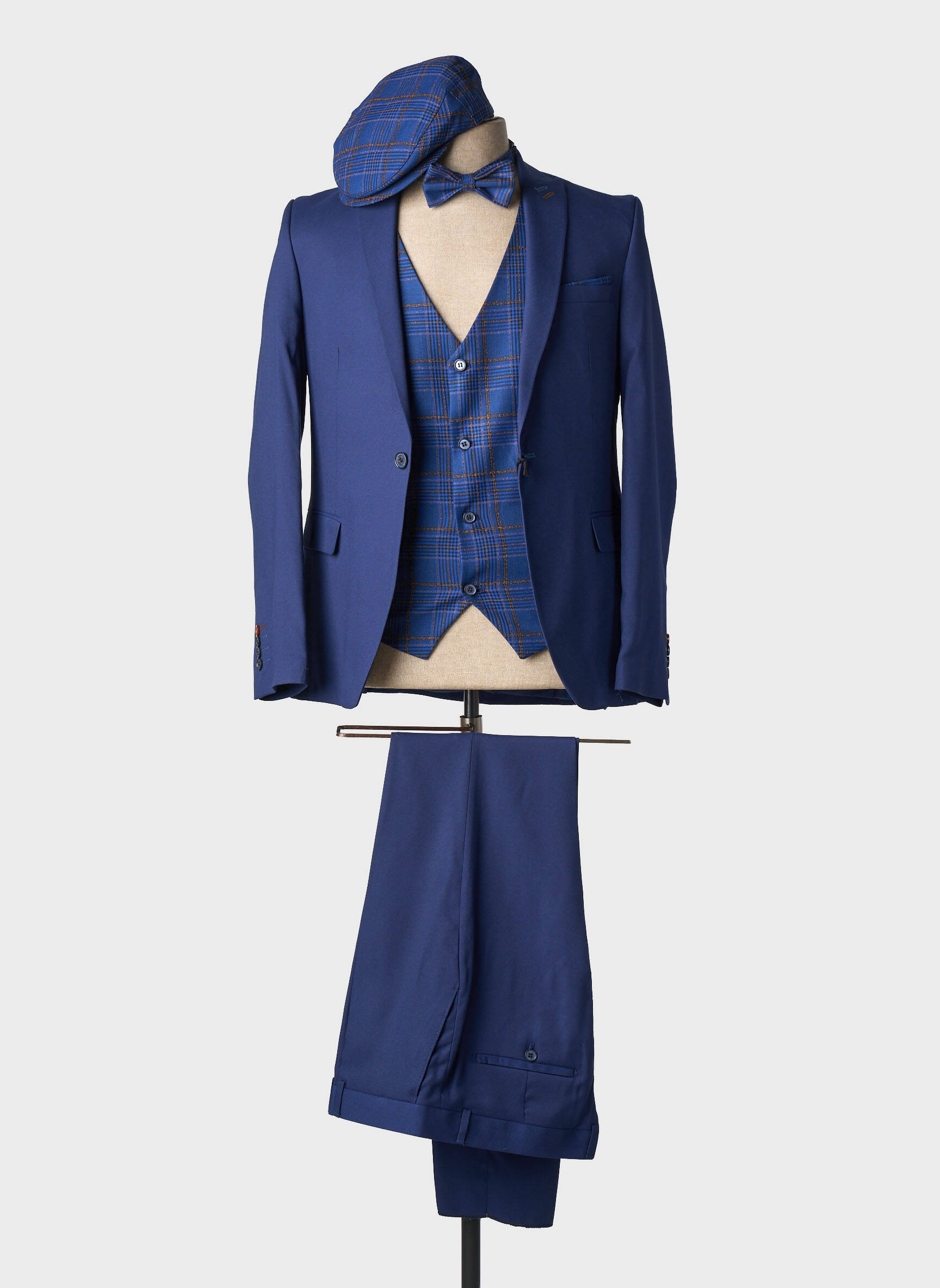 Costume de ceremonie mâneci lungi albastru BARBERINI bărbat
