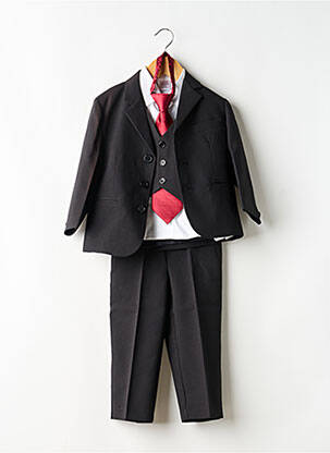 Set pantaloni croială dreaptă negru MIDO băiat