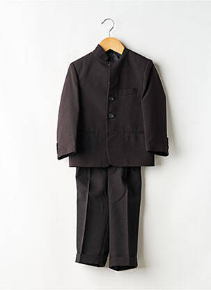 Set pantaloni croială dreaptă negru LES PETITS MECS băiat