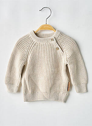Pulover tricot gros mâneci lungi bej BABY'S ONLY fată
