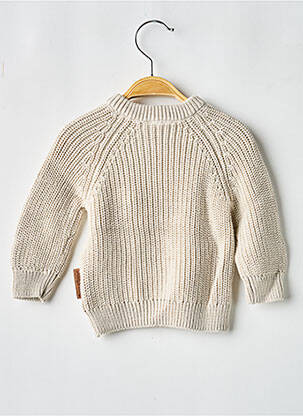 Pulover tricot gros mâneci lungi bej BABY'S ONLY fată
