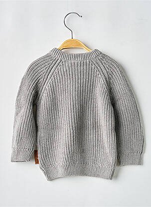 Pulover tricot gros mâneci lungi gri BABY'S ONLY fată