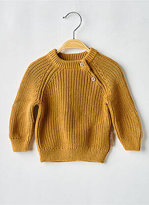 Pulover tricot gros mâneci lungi maro BABY'S ONLY fată