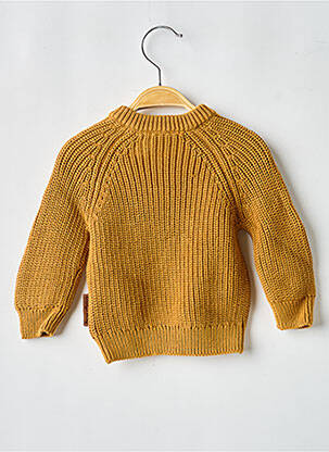 Pulover tricot gros mâneci lungi maro BABY'S ONLY fată
