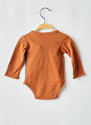 Body de lenjerie țesătură jersey maro BABY'S ONLY copil