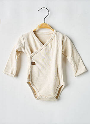 Body de lenjerie țesătură jersey bej BABY'S ONLY copil
