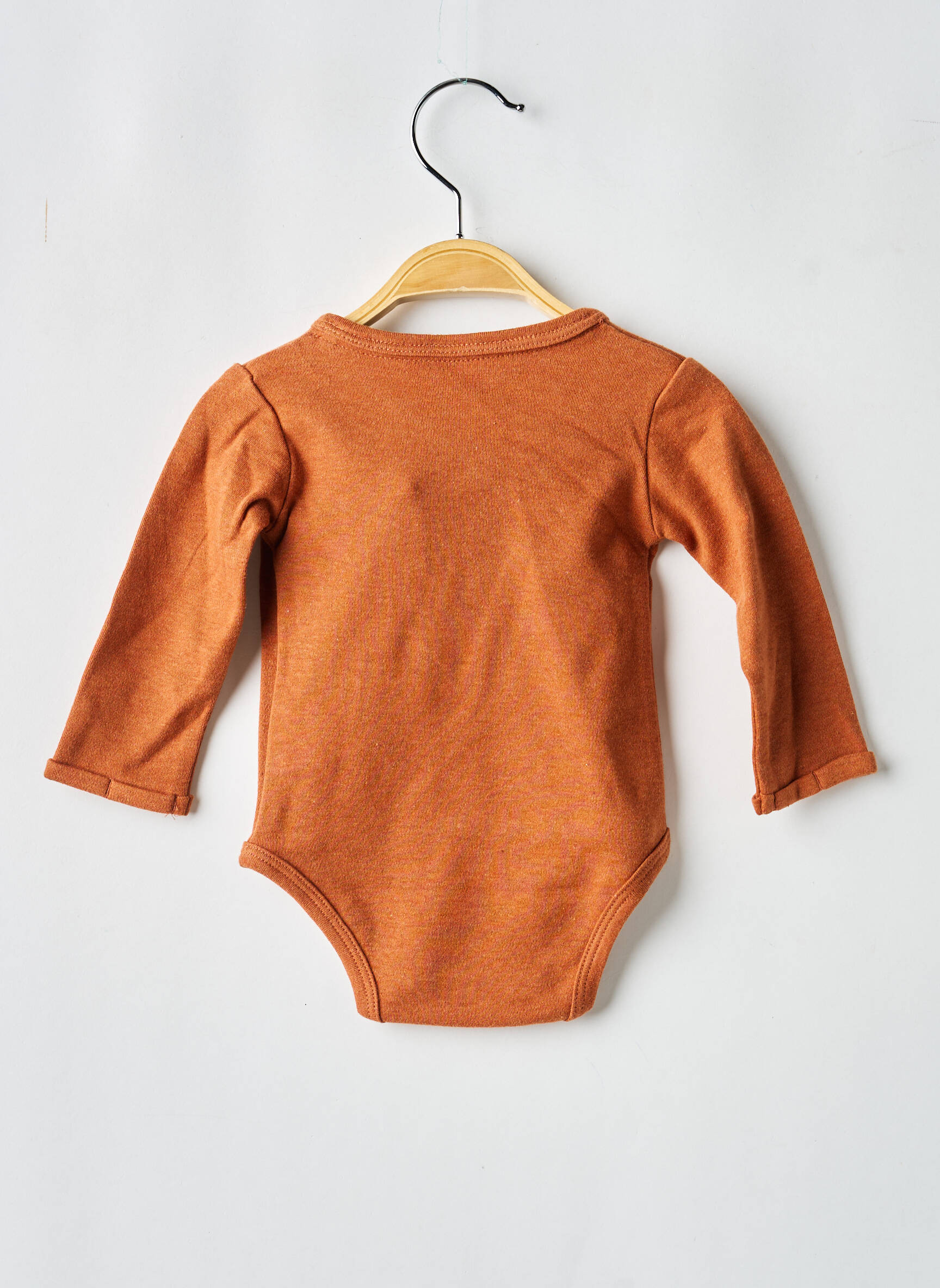Body de lenjerie țesătură jersey maro BABY'S ONLY copil