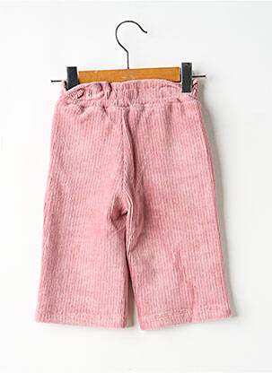 Pantalon drept croială dreaptă talie elastică roz MAYORAL fată