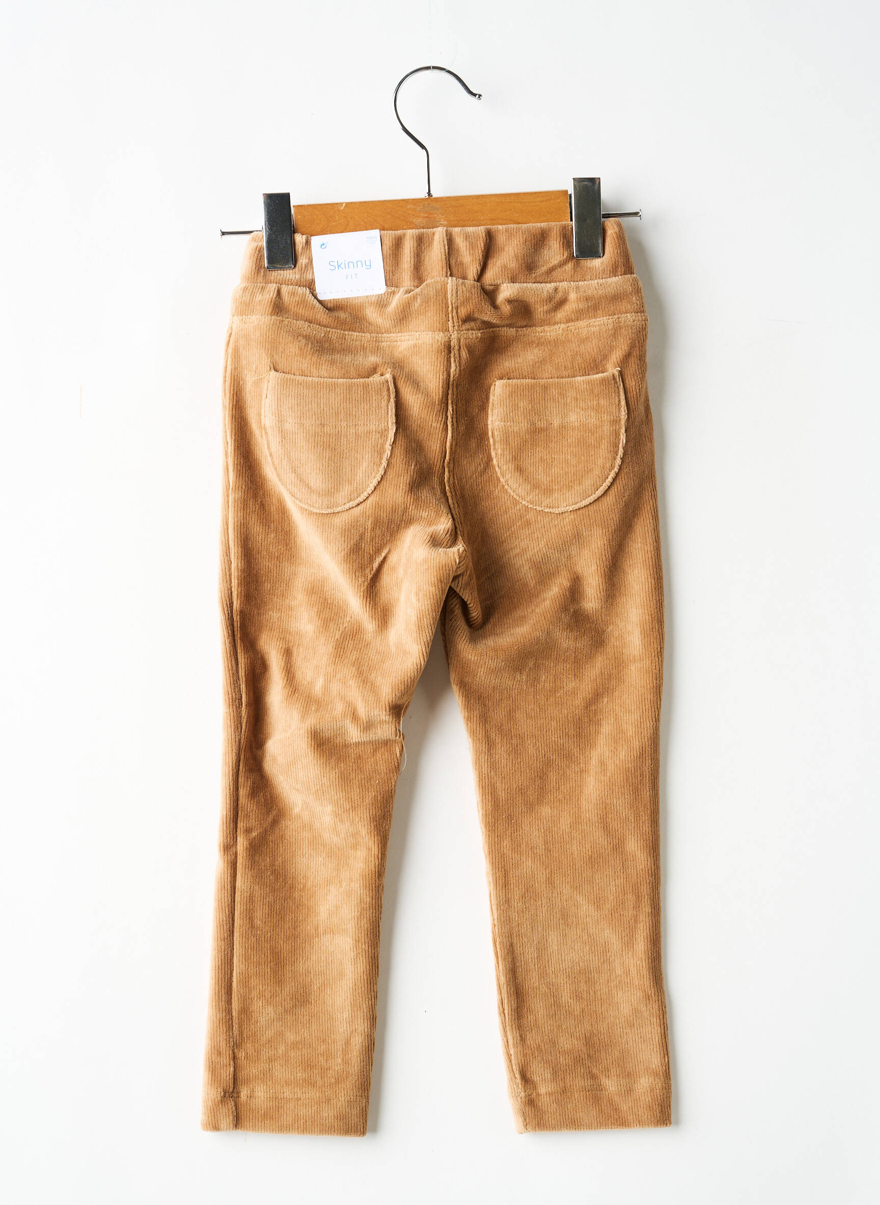 Pantalon slim talie elastică talie elastică bej MAYORAL fată