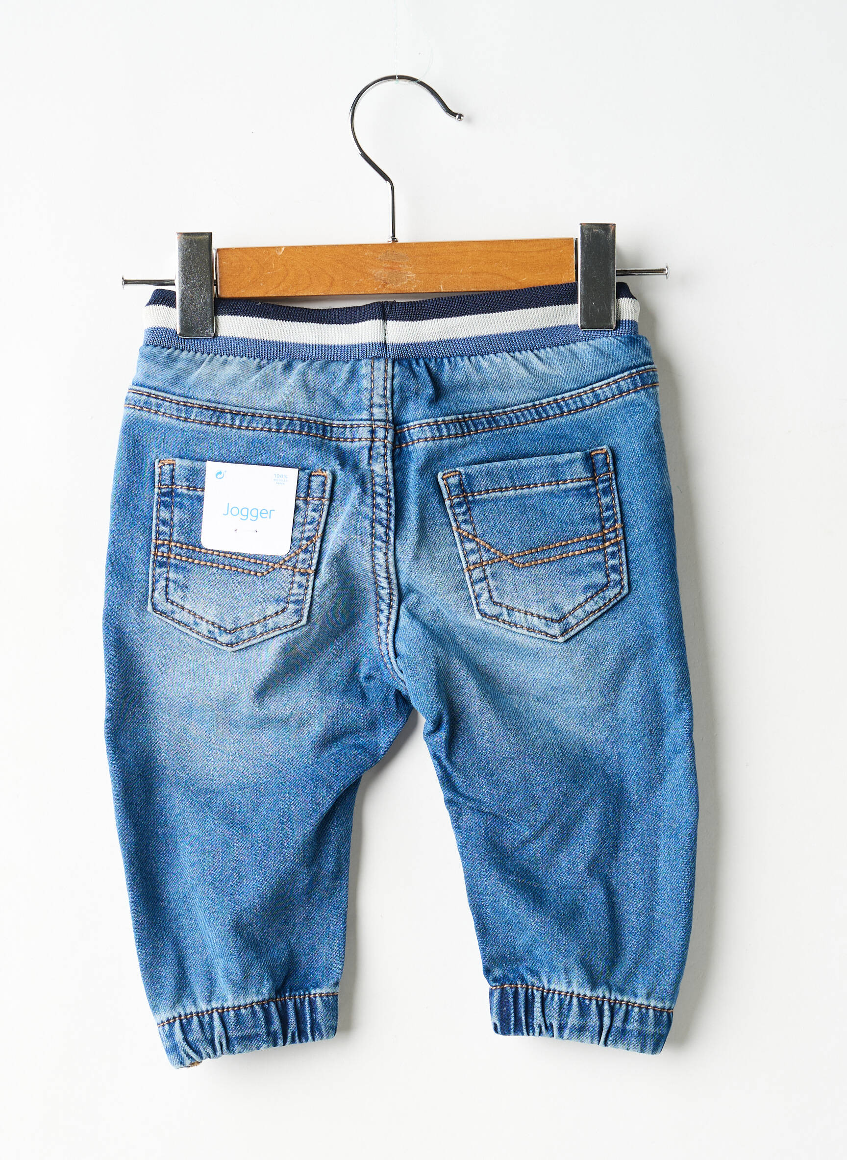 Pantalon drept buzunare talie elastică albastru MAYORAL băiat