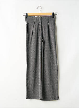 Pantalon drept croială dreaptă talie elastică gri BOBOLI băiat