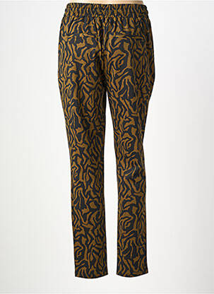 Pantalon slim talie elastică mărime normală verde B.YOUNG femeie