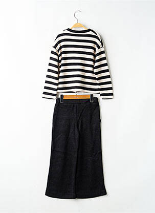 Set pantaloni mâneci lungi negru MAYORAL fată
