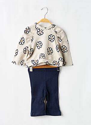 Set pantaloni mâneci lungi albastru MAYORAL fată
