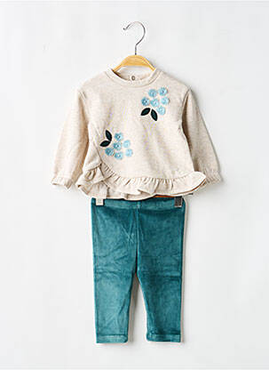 Set pantaloni mâneci lungi verde MAYORAL fată