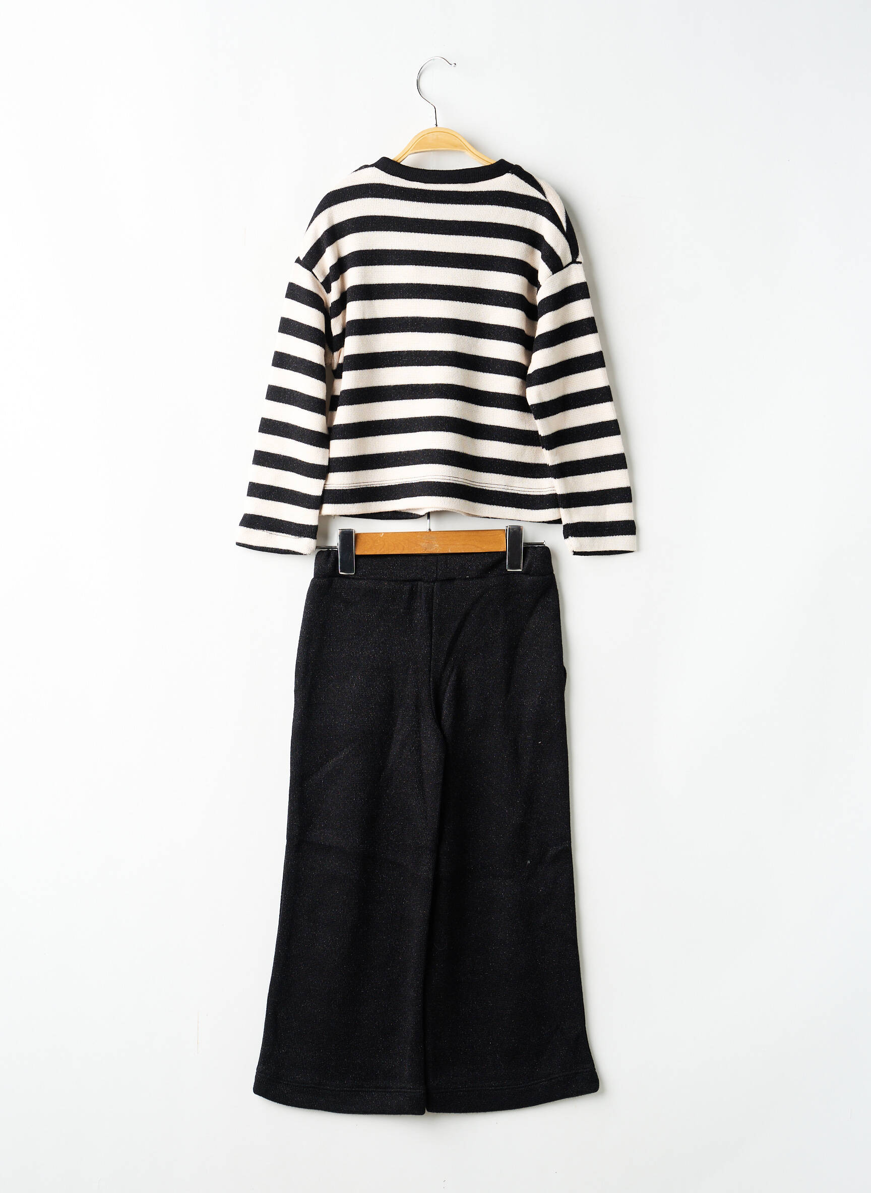 Set pantaloni mâneci lungi negru MAYORAL fată